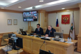 Александр Куприянец представил Законодательную думу области в телемосте «От Гродно до Сахалина»
