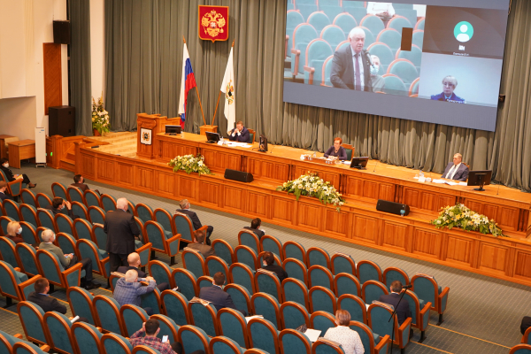 Совместное заседание Совета думы и комитета по законодательству, государственному устройству и безопасности Законодательной думы Томской области 30.11.2021