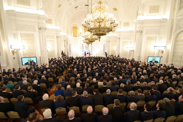 Послание Президента Федеральному Собранию (фото: kremlin.ru)