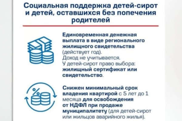 Изображение к новости 'Дети-сироты в Томской области получают государственные жилищные свидетельства'. 