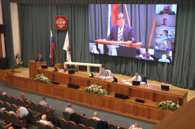 Видеопротокол 50-го собрания Законодательной думы Томской области VI созыва 27 августа 2020 года