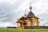 Изображение к новости 'В селе Вертикос прошло освящение храма, построенного при поддержке ООО «Газпром трансгаз Томск»'. 