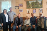 Изображение к новости 'Спасибо за Победу: ветеран принимает поздравления со 101-летием'. 