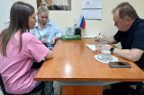 Изображение к новости 'Олег Правдин провёл прием горожан по личным вопросам'. 