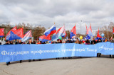 Изображение к новости 'Депутаты поздравили томские профсоюзы с Первомаем'. 