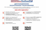 Изображение к новости 'Завершается прием заявлений об участии в дистанционном электронном голосовании'. 